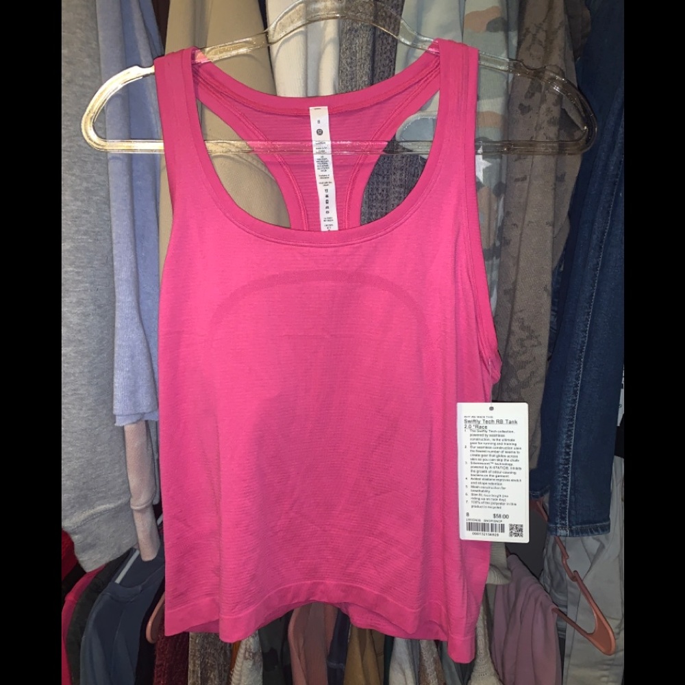 Sonic Pink Swiftly Tank NWT